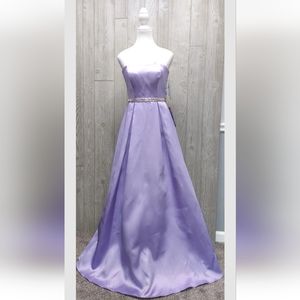 Sequin Hearts Women's Strapless Sleeveless Formal Dress Size 3 New With Tag